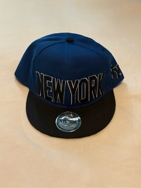 NEW YORK Blue and Black Kids Snapback Hat (2/$15)